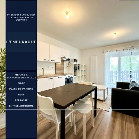 מון-דה-מרסן L'Emeraude - Proche Hopital - Parking - Clim - Fibre - Terrasse מראה חיצוני תמונה